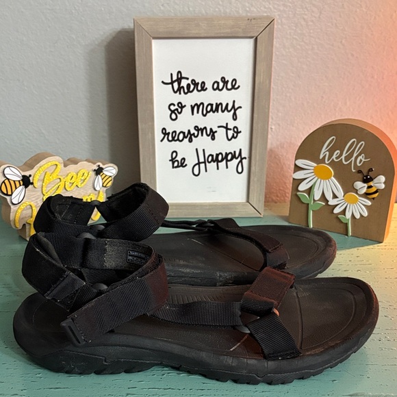 Teva Kids Black Strap Sandals main image 4